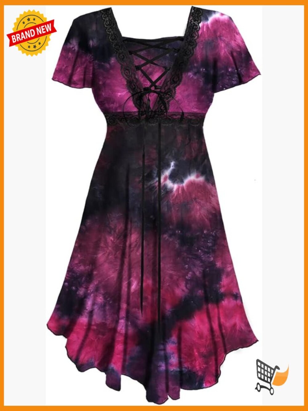 Gothic Corset Dress Renaissance Medieval Cosplay Shift Frock